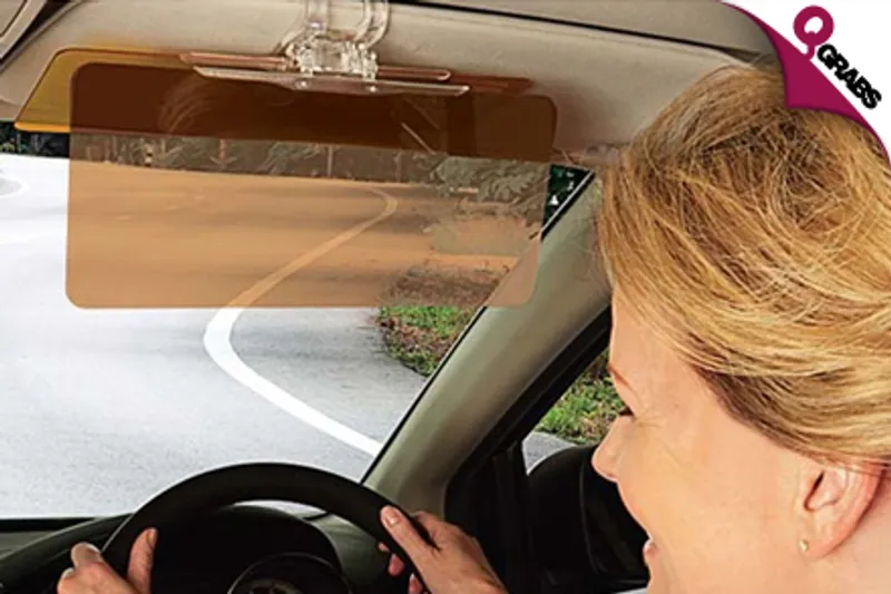 From QR35, See More of the Road with a Car HD Vision Visor! (Up to QR138 Value)